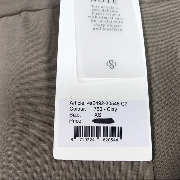 SUMMUM Wide Leg Sweatpant, Women's Size XS - 760-Clay - Picture 5 of 11